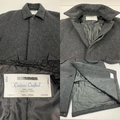NEIGHBORHOOD | ネイバーフッド WOOL COAT MOD その他アウター 252ZANH-JKM03 グレー サイズ：S【イオン広店】