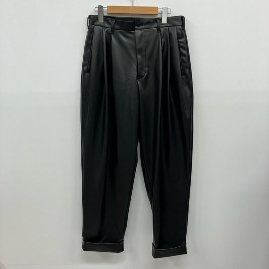 AiE | エーアイイー シンセティックフェイクレザーパンツ その他ボトムス PU627 ブラック サイズ：S【イオン広店】