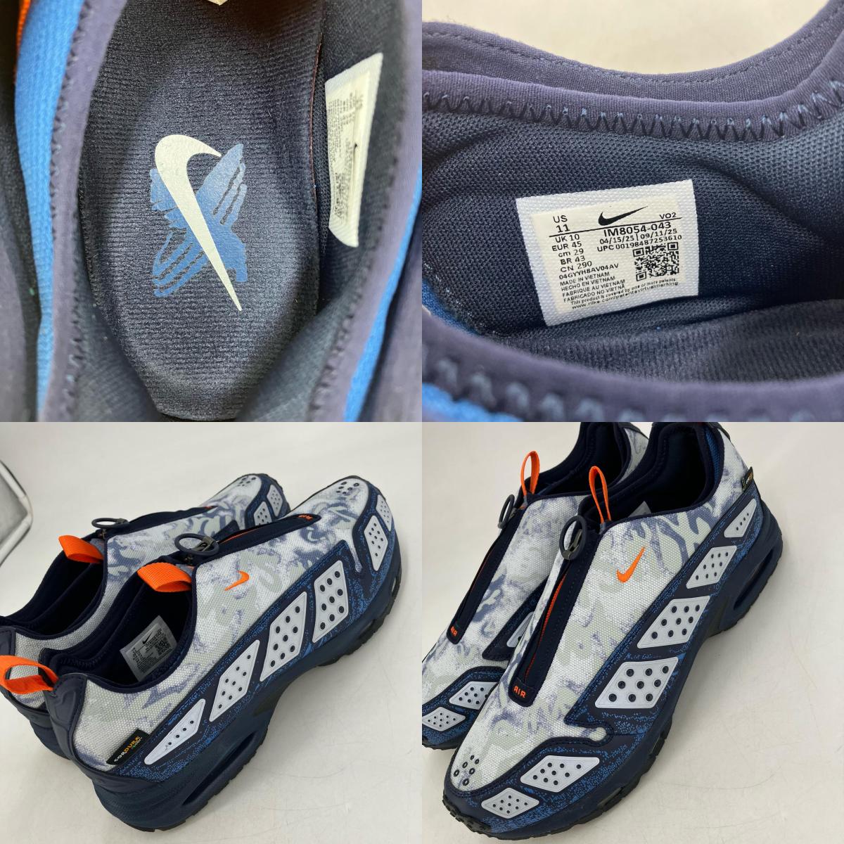 NIKE | ナイキ AIR MAX SNDR SE スニーカー IM8054-043 ブルー 29cm【イオン広店】