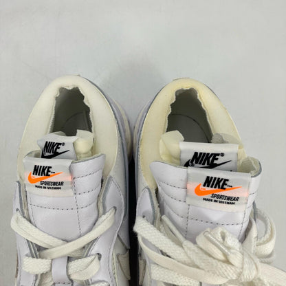 NIKE | ナイキ sacai × Nike Blazer Low? スニーカー DM6443-100 ホワイト 27cm【イオン広店】
