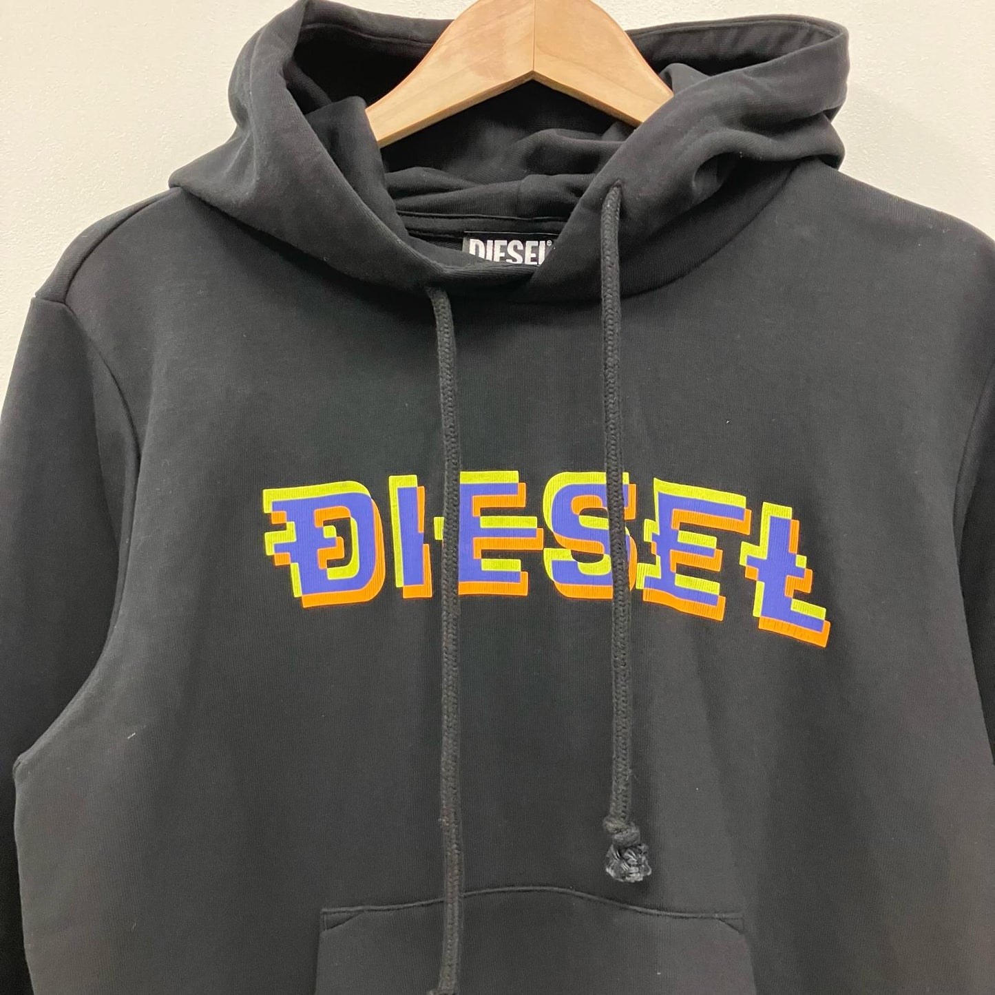 DIESEL | ディーゼル パーカー 612876-691 ブラック サイズ：L【イオン広店】
