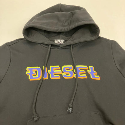 DIESEL | ディーゼル パーカー 612876-691 ブラック サイズ：L【イオン広店】