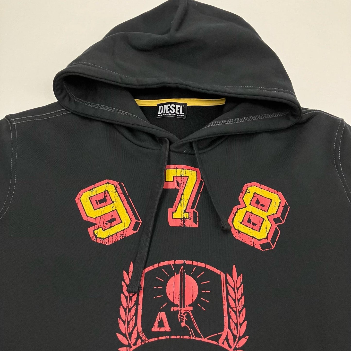 DIESEL | ディーゼル S-GINN-HOOD パーカー ブラック サイズ：L【イオン広店】