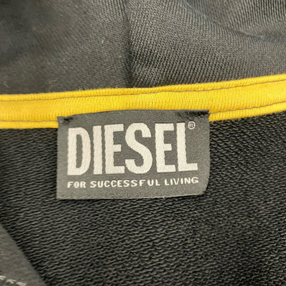 DIESEL | ディーゼル S-GINN-HOOD パーカー ブラック サイズ：L【イオン広店】