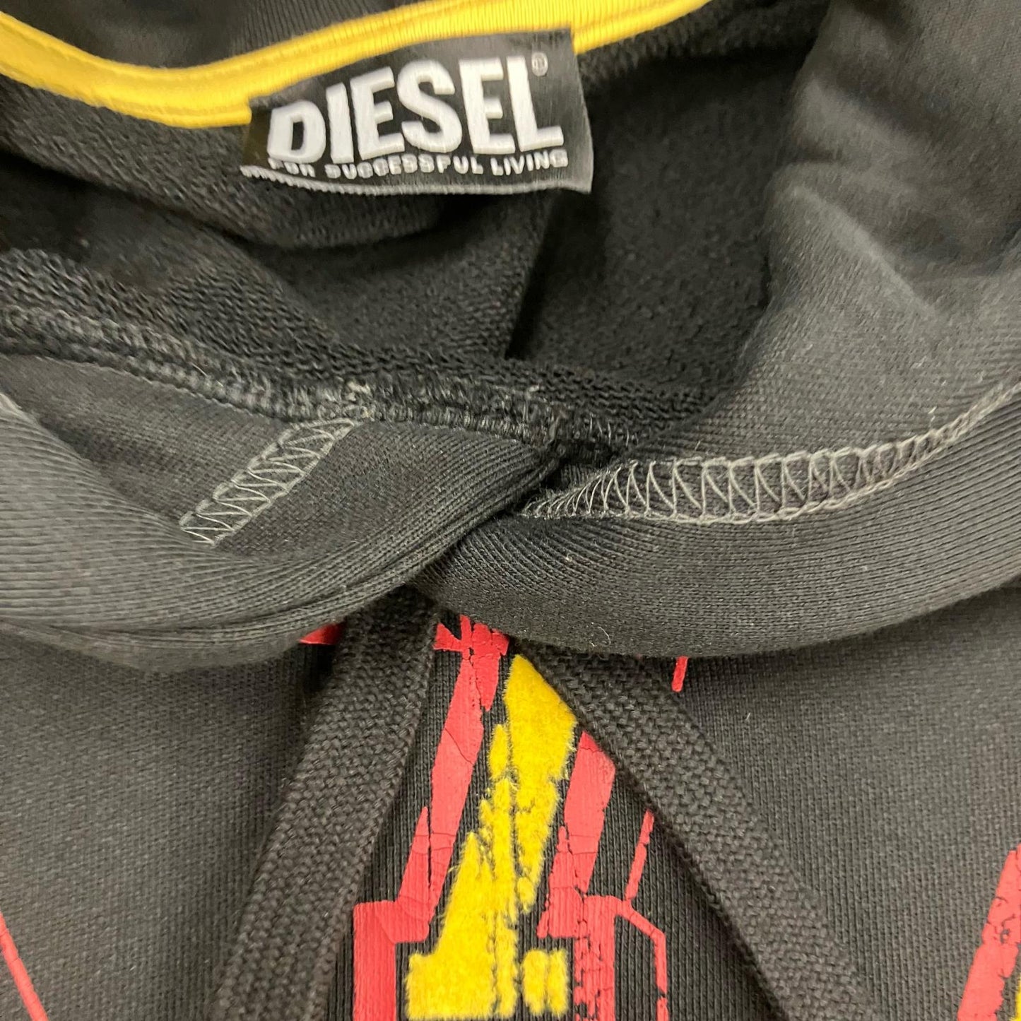 DIESEL | ディーゼル S-GINN-HOOD パーカー ブラック サイズ：L【イオン広店】