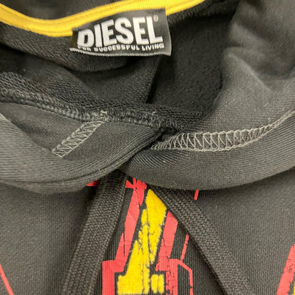 DIESEL | ディーゼル S-GINN-HOOD パーカー ブラック サイズ：L【イオン広店】