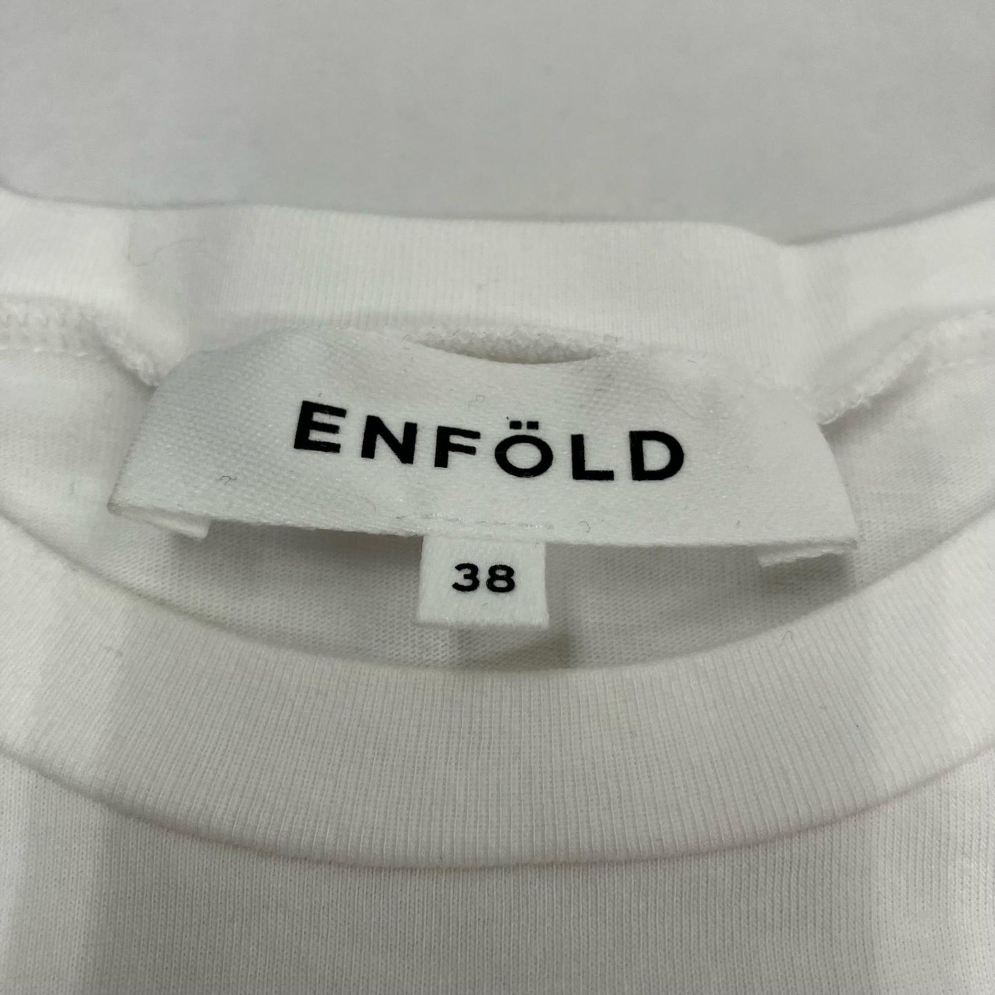 ENFOLD | エンフォルド カットソー 300HS280-0670 ホワイト サイズ：38【イオン広店】