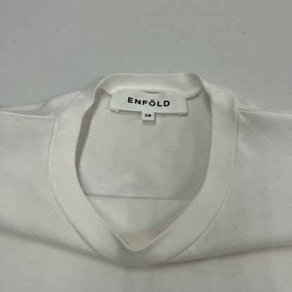 ENFOLD | エンフォルド カットソー 300HS280-0670 ホワイト サイズ：38【イオン広店】