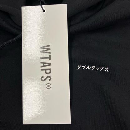 W)TAPS | ダブルタップス MON / HOODY / COTTON パーカー 252ATDT-HPM03S ブラック サイズ：1【イオン広店】
