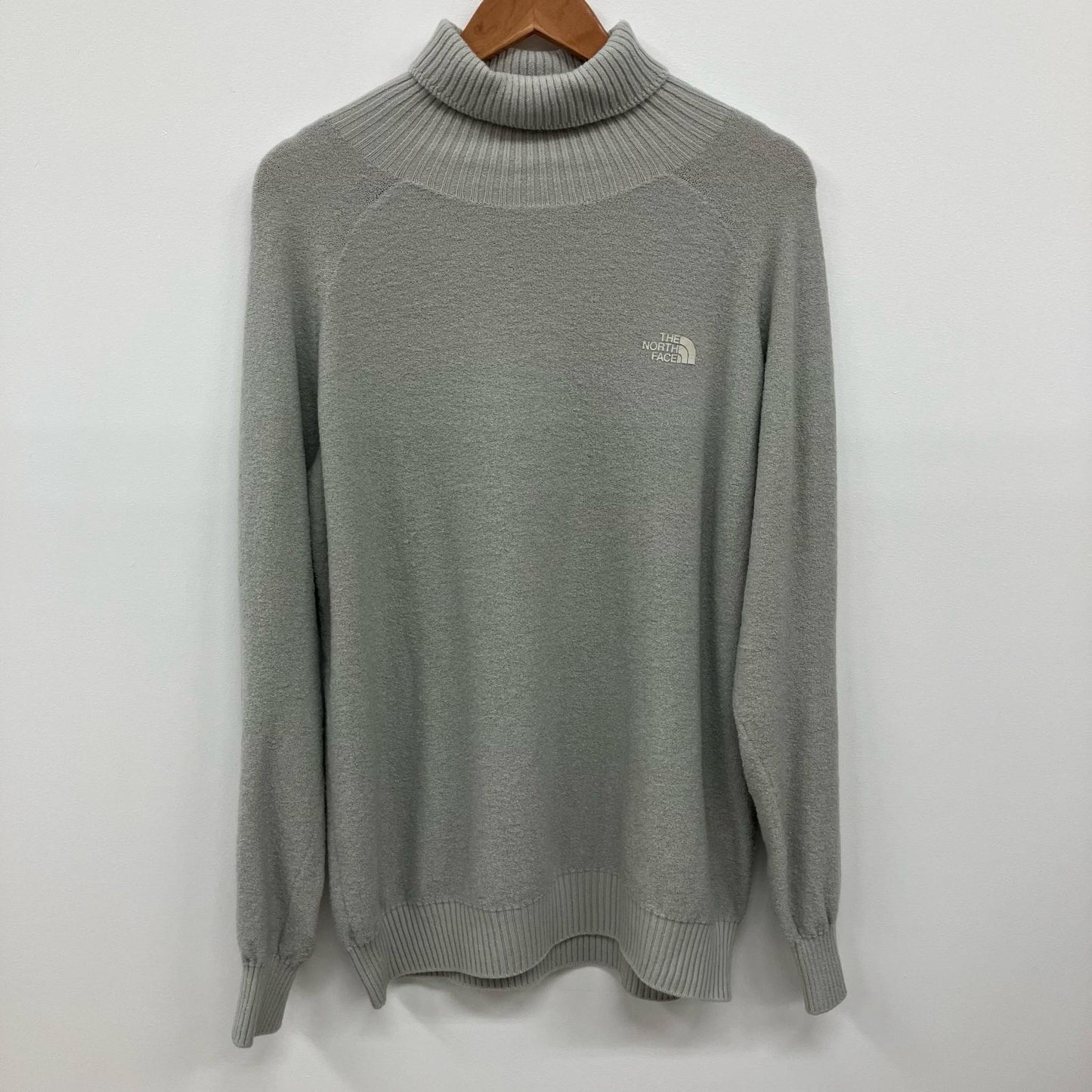 THE NORTH FACE | ザ・ノースフェイス Comfortive Wool High Neck ニット NT62490R グレー サイズ：L【イオン広店】