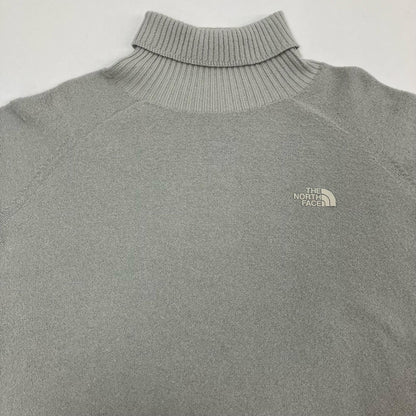 THE NORTH FACE | ザ・ノースフェイス Comfortive Wool High Neck ニット NT62490R グレー サイズ：L【イオン広店】