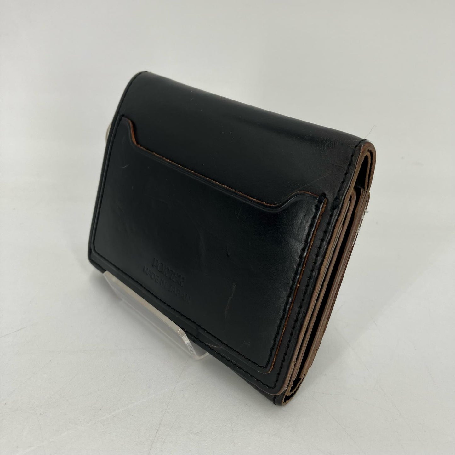 PORTER DUCK | ポーター　ダック 三つ折り財布 149-03130 ブラック【イオン広店】