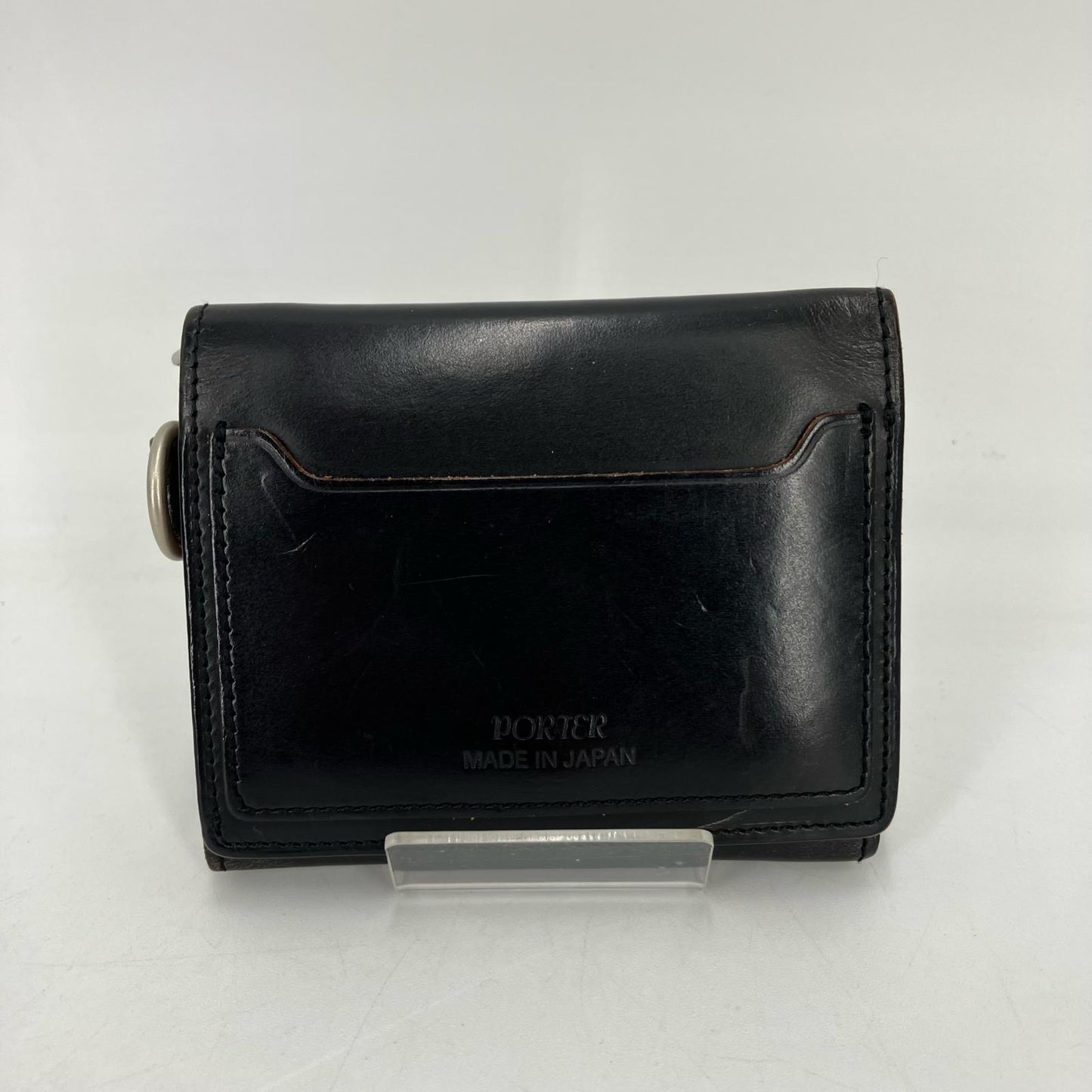 PORTER DUCK | ポーター　ダック 三つ折り財布 149-03130 ブラック【イオン広店】