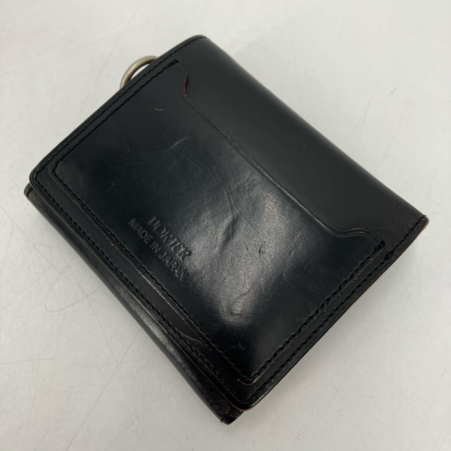 PORTER DUCK | ポーター　ダック 三つ折り財布 149-03130 ブラック【イオン広店】
