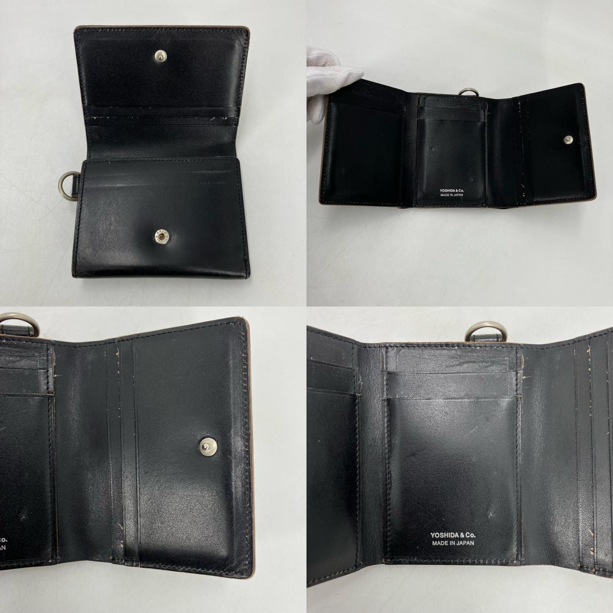 PORTER DUCK | ポーター　ダック 三つ折り財布 149-03130 ブラック【イオン広店】
