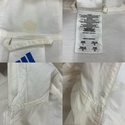 adidas | アディダス ナイロンジャケット ホワイト サイズ：L【イオン広店】