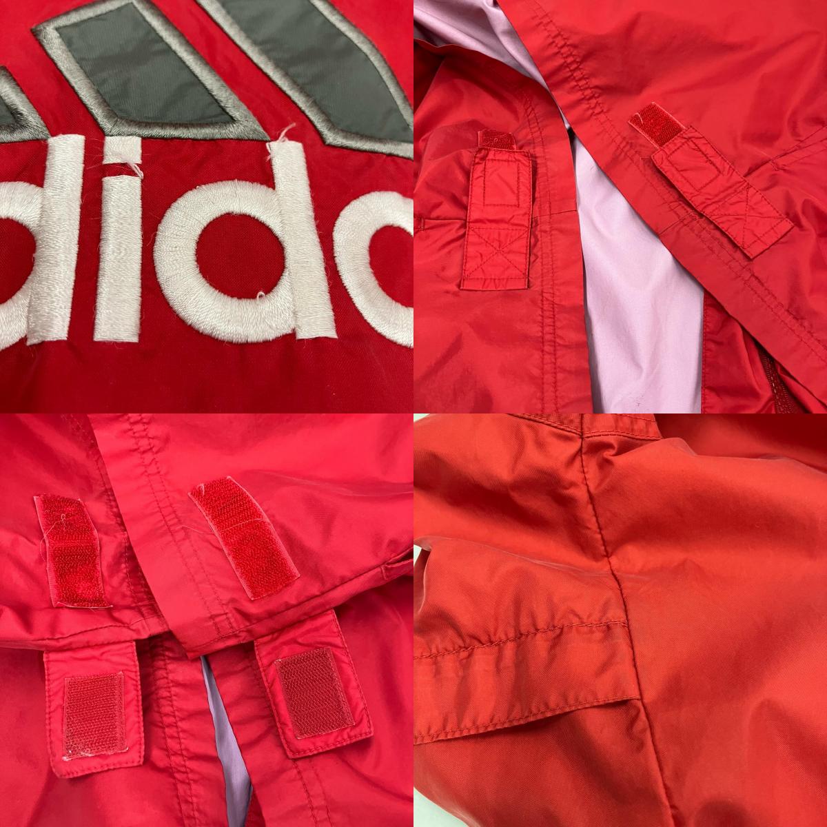 adidas | アディダス ナイロンジャケット レッド サイズ：XXL【イオン広店】