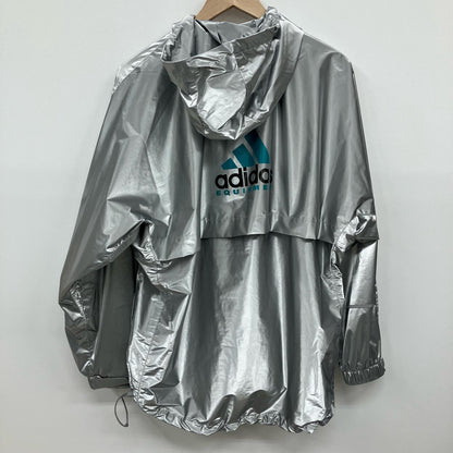 adidas | アディダス EQT MET WINDBREAKER マウンテンパーカー JN4526 シルバー サイズ：XL【イオン広店】
