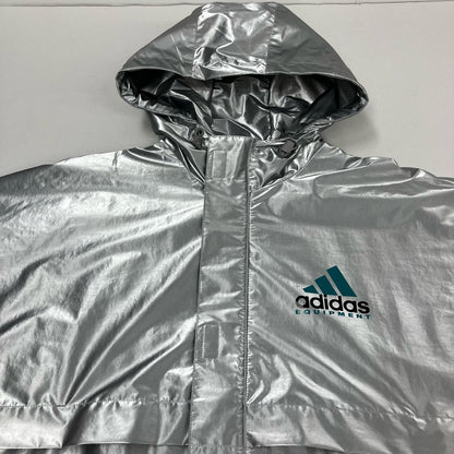 adidas | アディダス EQT MET WINDBREAKER マウンテンパーカー JN4526 シルバー サイズ：XL【イオン広店】