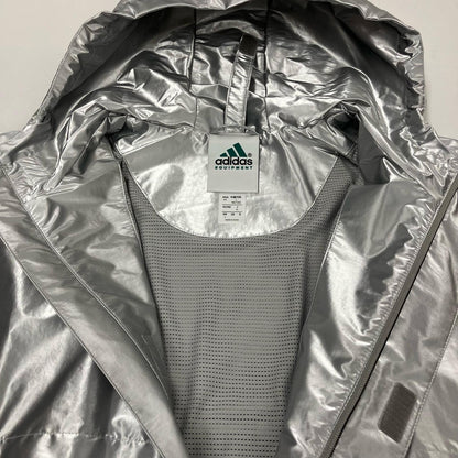 adidas | アディダス EQT MET WINDBREAKER マウンテンパーカー JN4526 シルバー サイズ：XL【イオン広店】