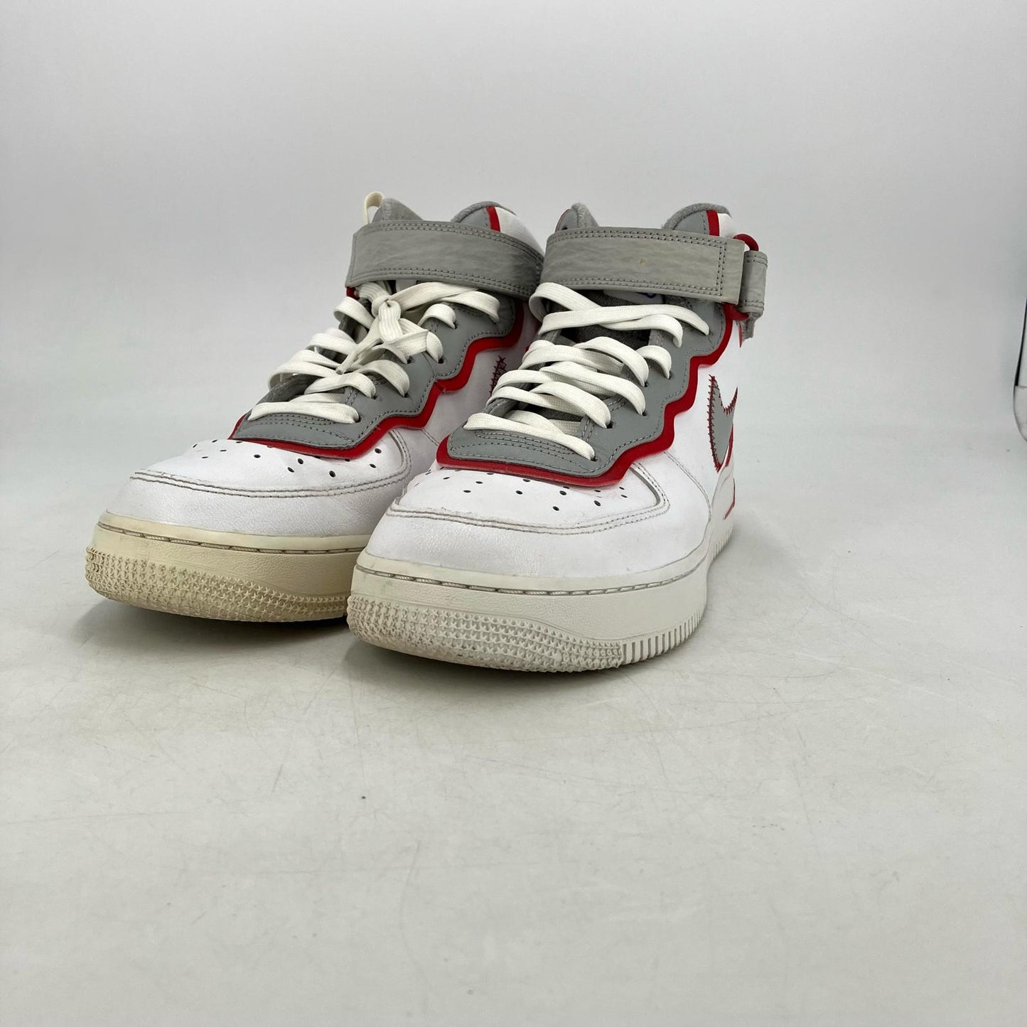 NIKE | ナイキ Air Force 1 Mid '07 LV8 'White/Gym Red' スニーカー DH7451-100 レッド 27cm【イオン広店】