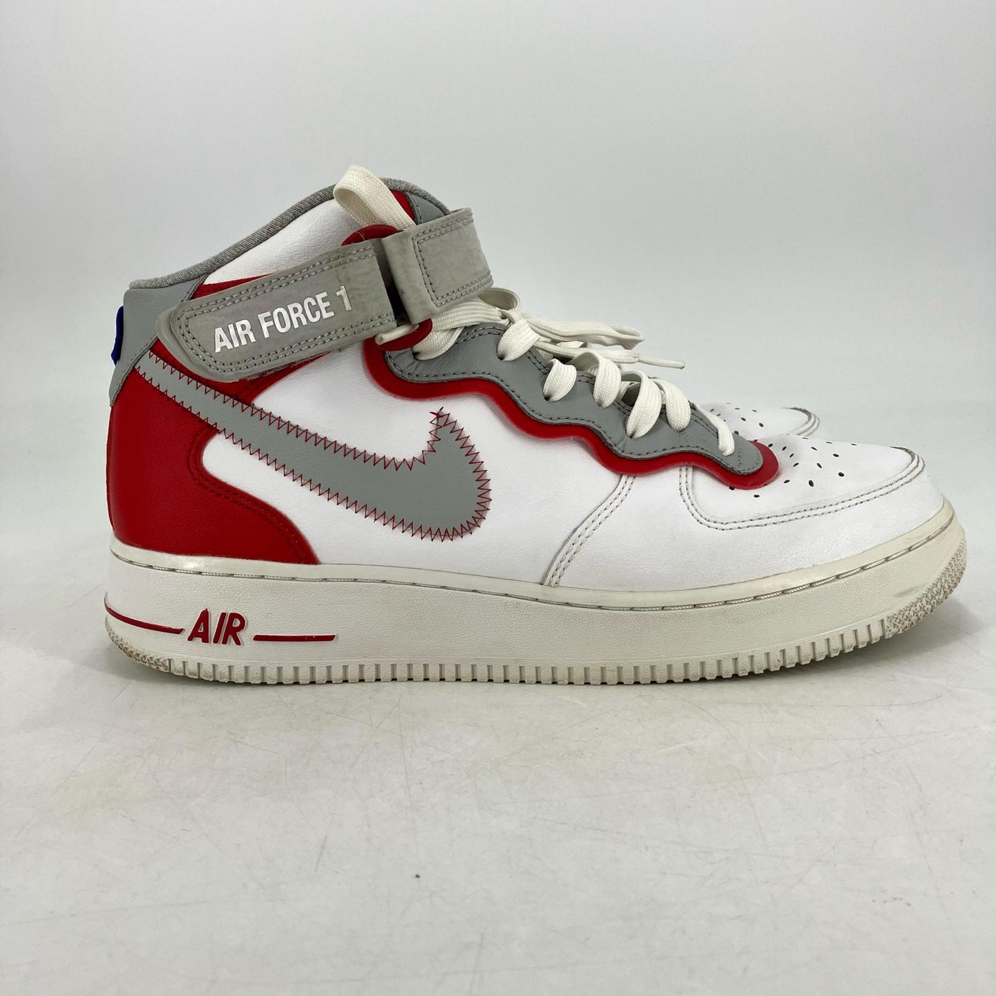 NIKE | ナイキ Air Force 1 Mid '07 LV8 'White/Gym Red' スニーカー DH7451-100 レッド 27cm【イオン広店】