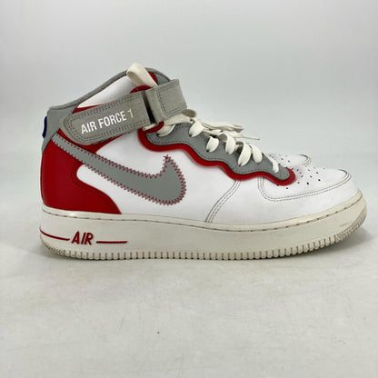 NIKE | ナイキ Air Force 1 Mid '07 LV8 'White/Gym Red' スニーカー DH7451-100 レッド 27cm【イオン広店】