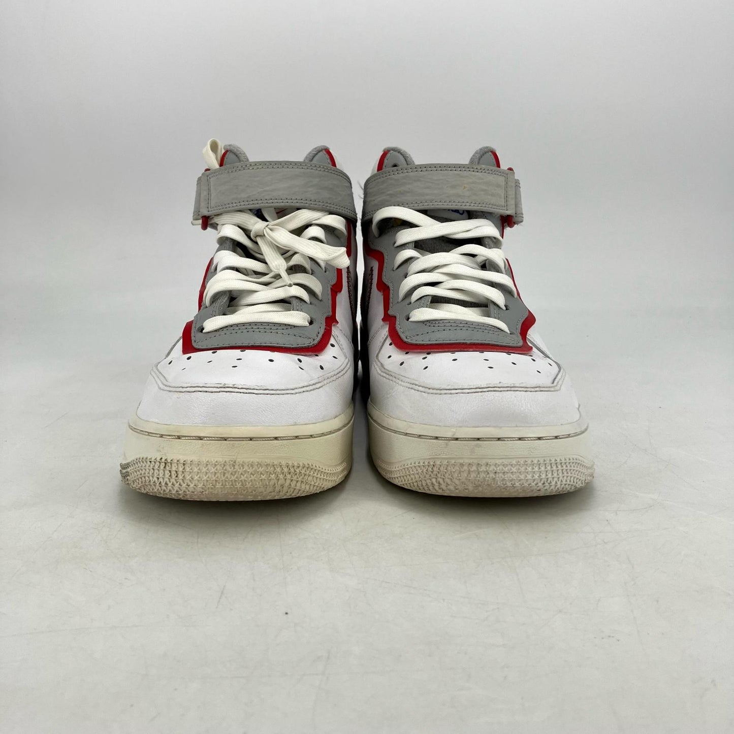 NIKE | ナイキ Air Force 1 Mid '07 LV8 'White/Gym Red' スニーカー DH7451-100 レッド 27cm【イオン広店】