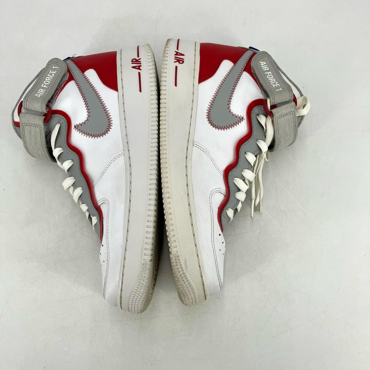 NIKE | ナイキ Air Force 1 Mid '07 LV8 'White/Gym Red' スニーカー DH7451-100 レッド 27cm【イオン広店】