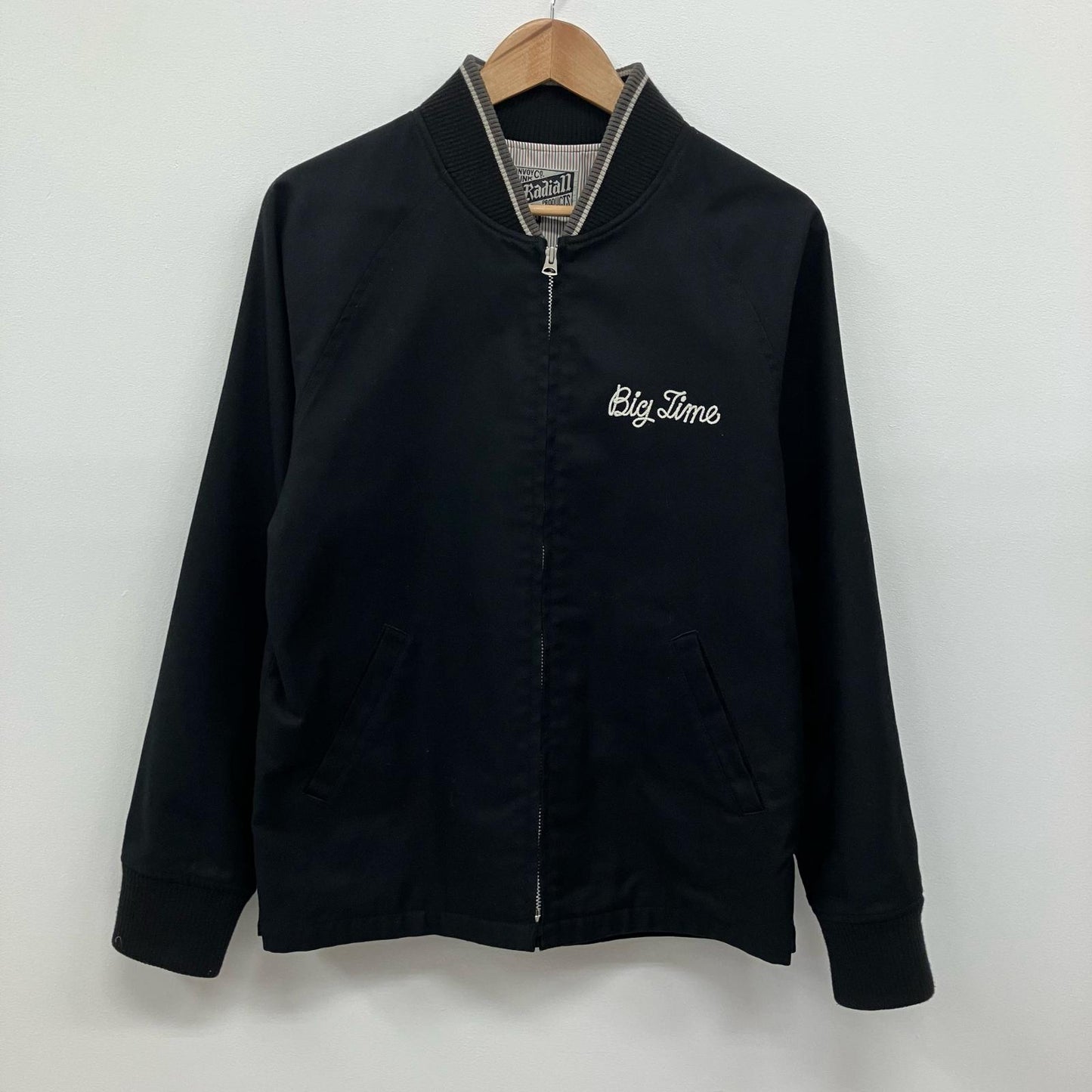 RADIALL | ラディアル CAR COAT jacket ブルゾン ブラック サイズ：M【イオン広店】