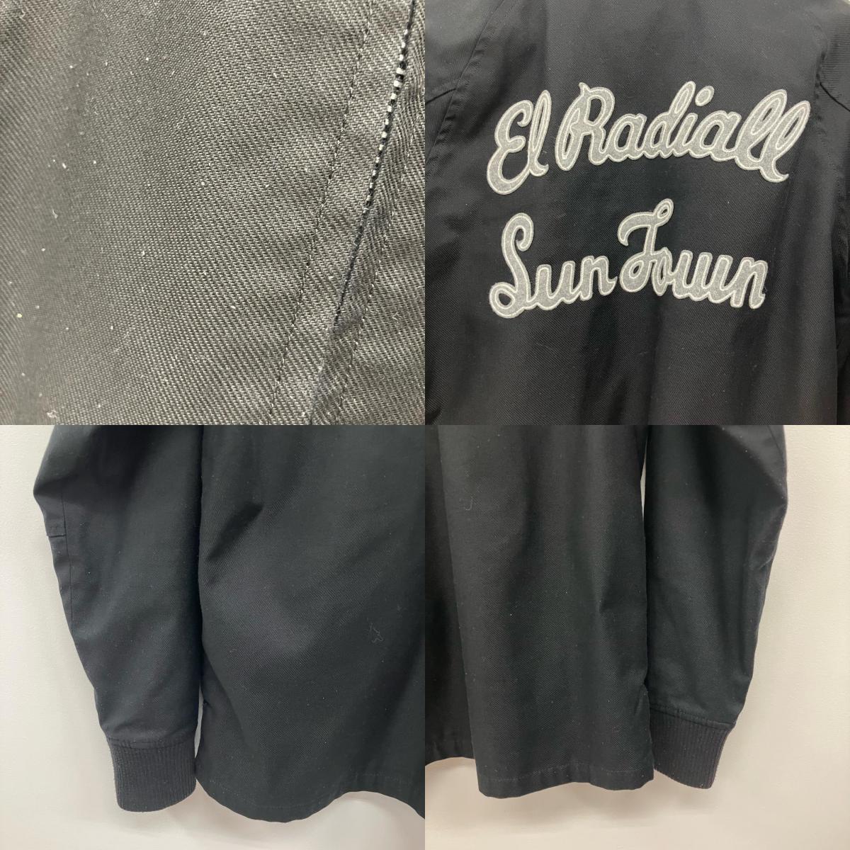 RADIALL | ラディアル CAR COAT jacket ブルゾン ブラック サイズ：M【イオン広店】
