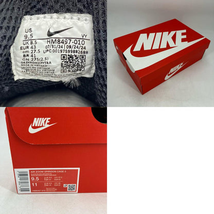 NIKE | ナイキ Nike Air Zoom Spiridon Cage 2 スニーカー hm8497-010 ブラック 27.5cm【イオン広店】
