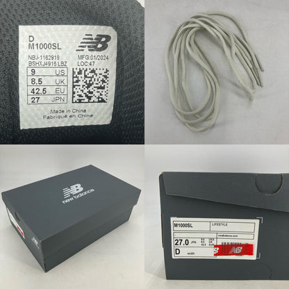 NEW BALANCE | ニューバランス New Balance 1000 スニーカー m1000sl シルバー 27cm【イオン広店】
