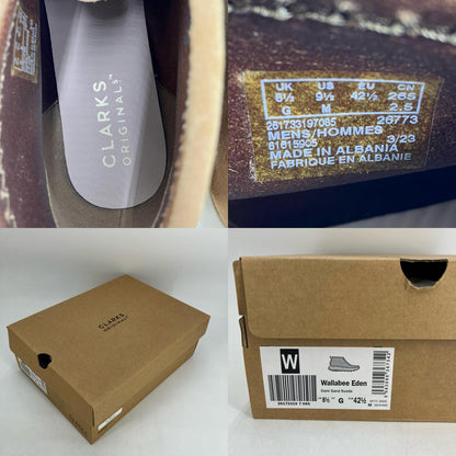 Clarks | クラークス Wallabee Eden その他靴 26173319 ブラウン 26.5cm【イオン広店】