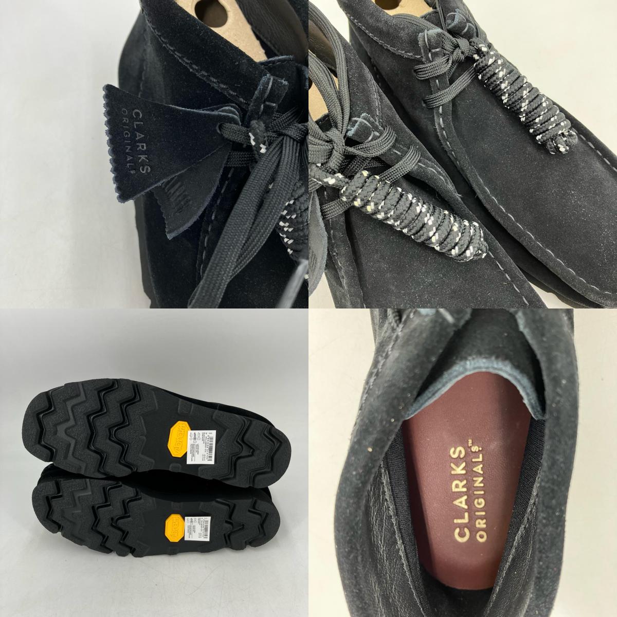 Clarks | クラークス Wallabee BT GTX その他靴 26173318 ブラック 25cm【イオン広店】