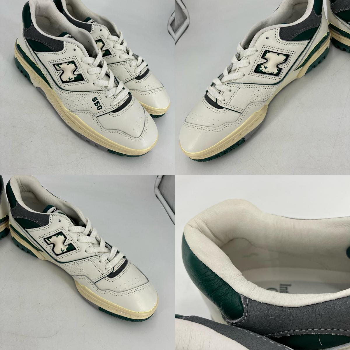 NEW BALANCE | ニューバランス スニーカー BB550VTG グリーン 27cm【イオン広店】