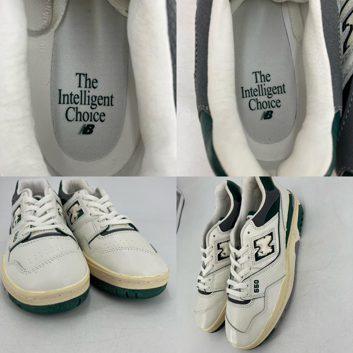NEW BALANCE | ニューバランス スニーカー BB550VTG グリーン 27cm【イオン広店】
