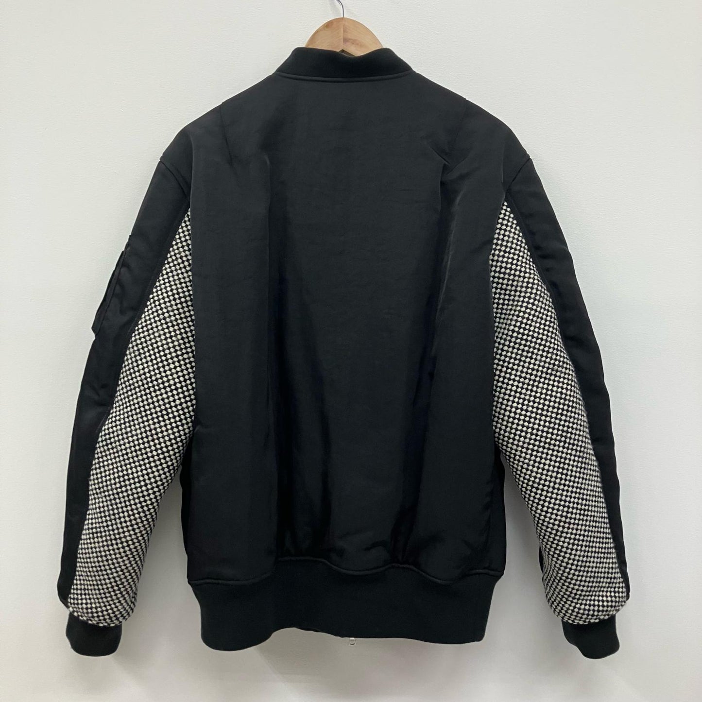 SOPHNET. | ソフネット FLIGHT JACKET / Kvadrat Sisu ミリタリージャケット SPNT-252007 ブラック サイズ：4【イオン広店】