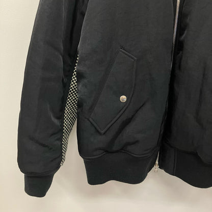 SOPHNET. | ソフネット FLIGHT JACKET / Kvadrat Sisu ミリタリージャケット SPNT-252007 ブラック サイズ：4【イオン広店】