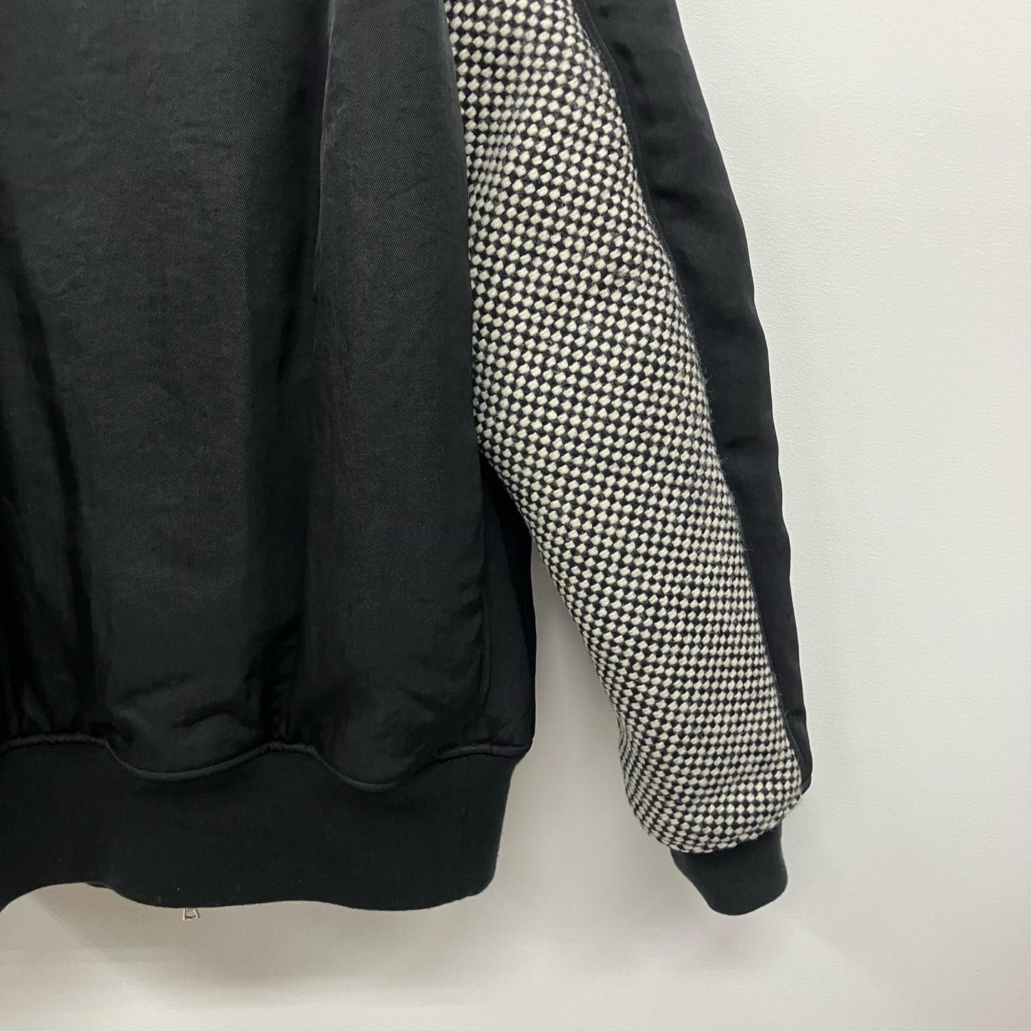 SOPHNET. | ソフネット FLIGHT JACKET / Kvadrat Sisu ミリタリージャケット SPNT-252007 ブラック サイズ：4【イオン広店】