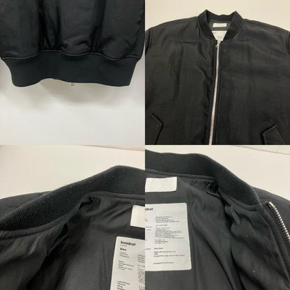 SOPHNET. | ソフネット FLIGHT JACKET / Kvadrat Sisu ミリタリージャケット SPNT-252007 ブラック サイズ：4【イオン広店】