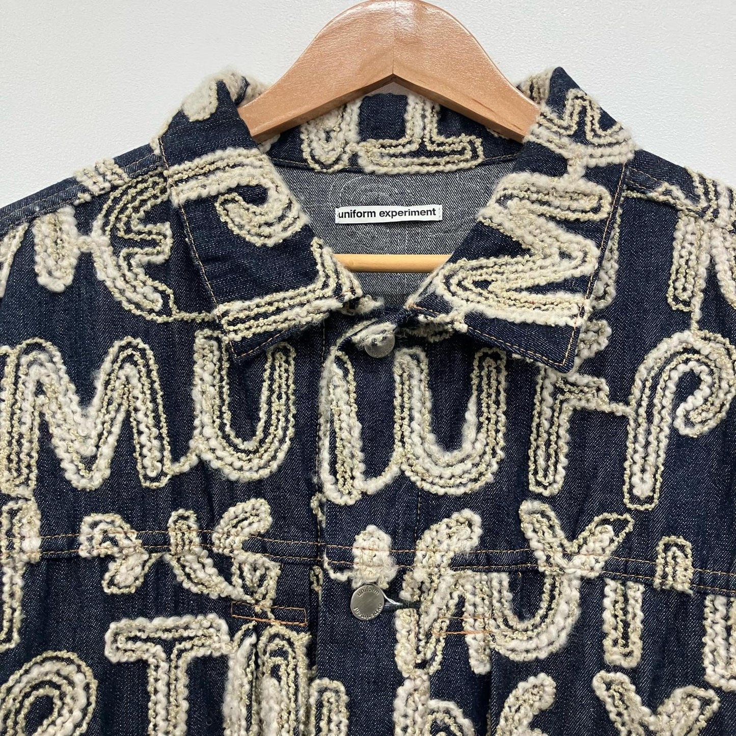 uniform experiment | ユニフォームエクスペリメント OVERFLOW DENIM JACKET その他アウター UE-252046 インディゴ サイズ：3【イオン広店】