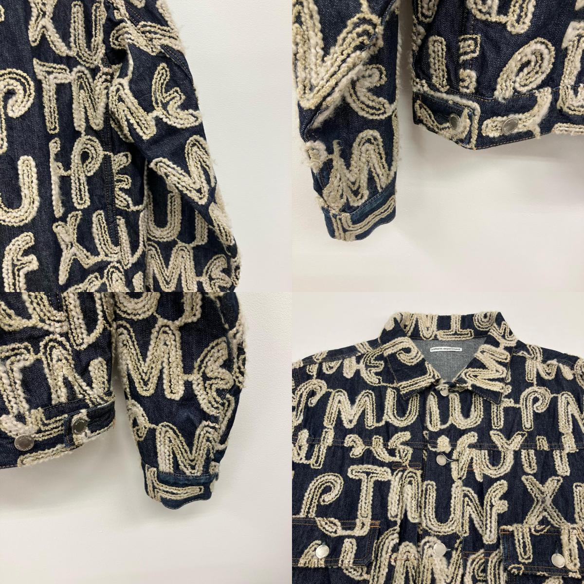 uniform experiment | ユニフォームエクスペリメント OVERFLOW DENIM JACKET その他アウター UE-252046 インディゴ サイズ：3【イオン広店】