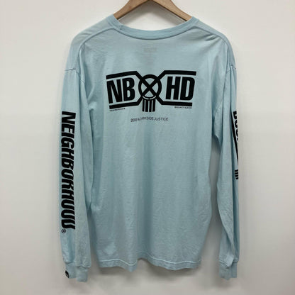 NEIGHBORHOOD | ネイバーフッド 長袖Ｔシャツ ライトブルー サイズ：M【イオン広店】