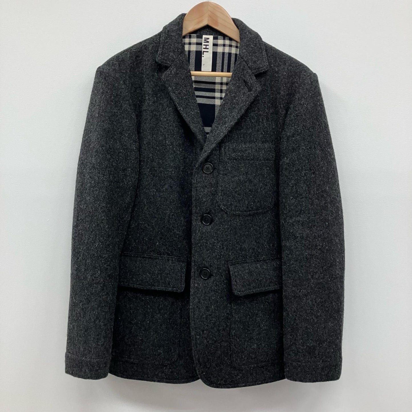 MHL | エムエイチエル その他アウター 579-220154 グレー サイズ：L【イオン広店】