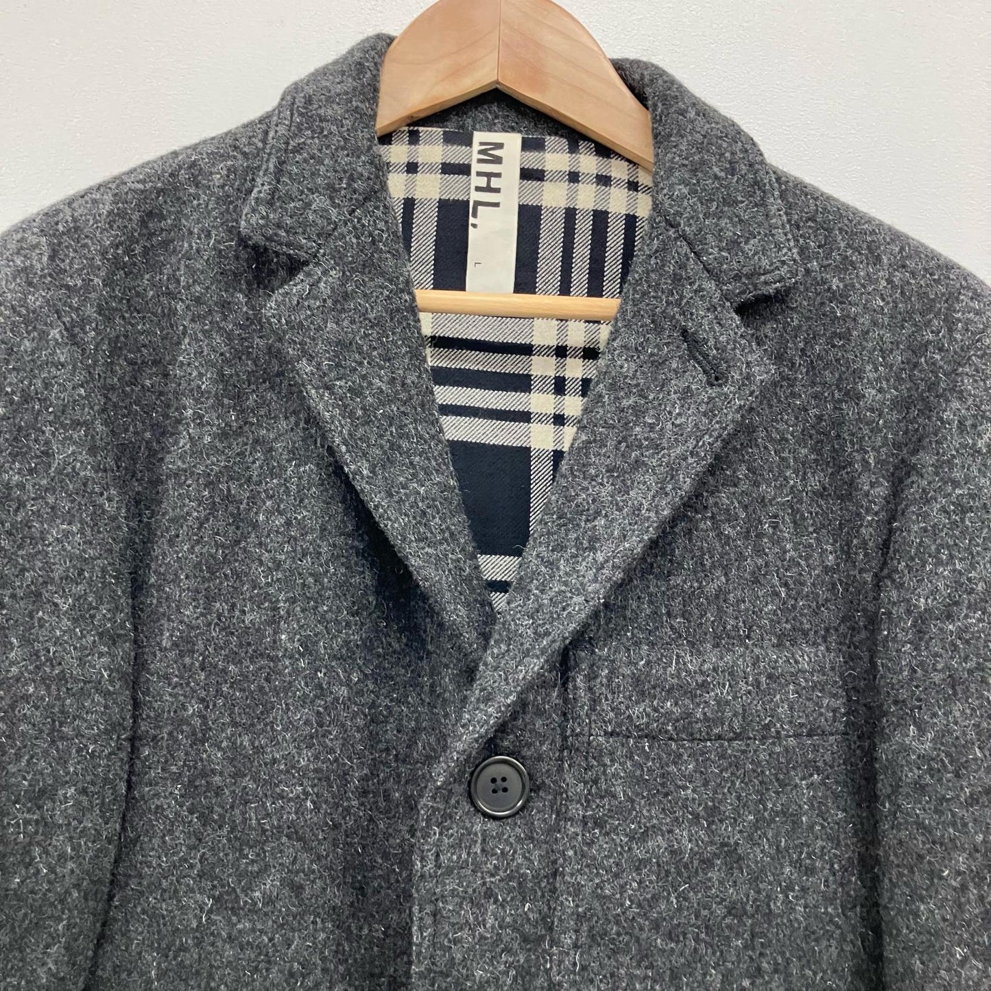 MHL | エムエイチエル その他アウター 579-220154 グレー サイズ：L【イオン広店】