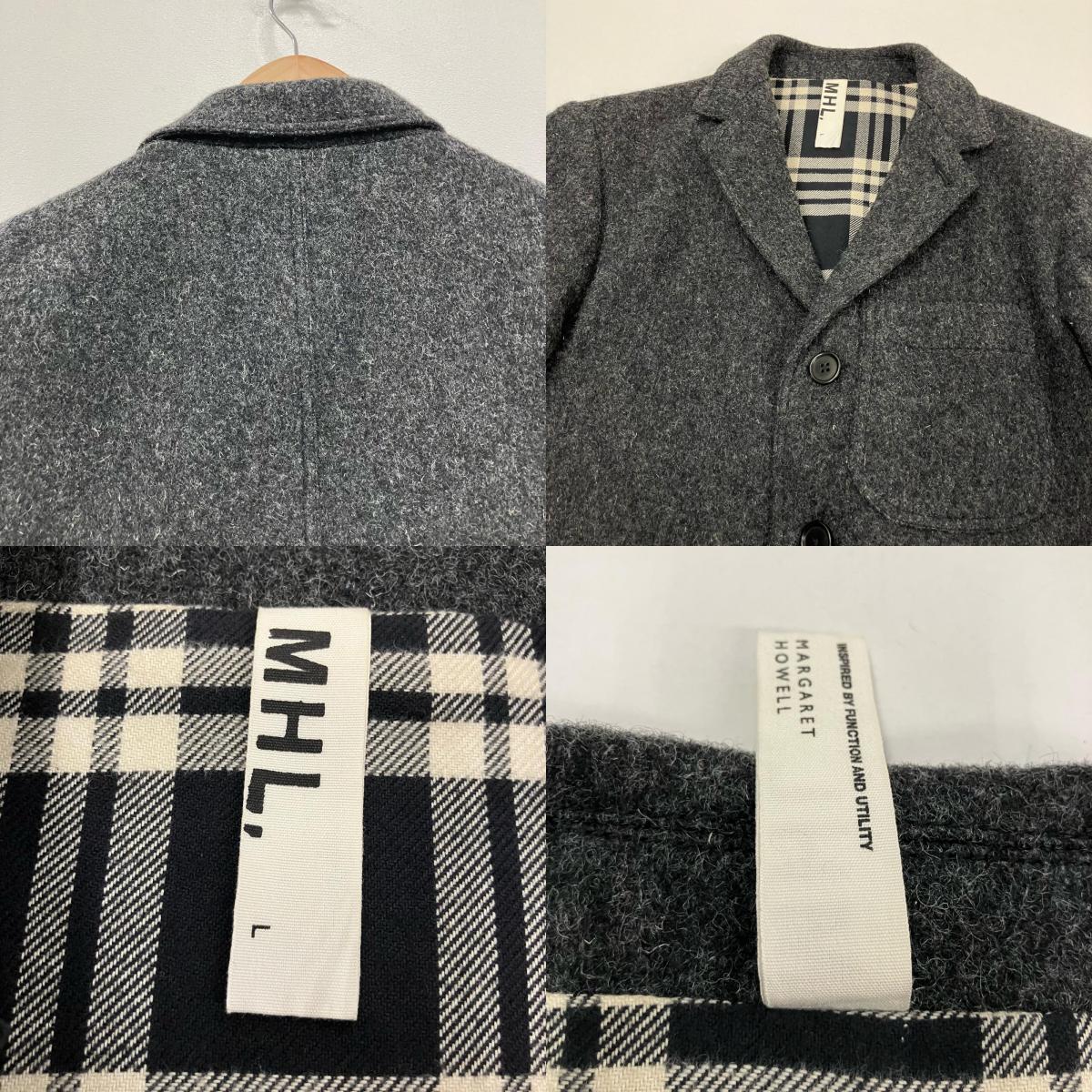 MHL | エムエイチエル その他アウター 579-220154 グレー サイズ：L【イオン広店】