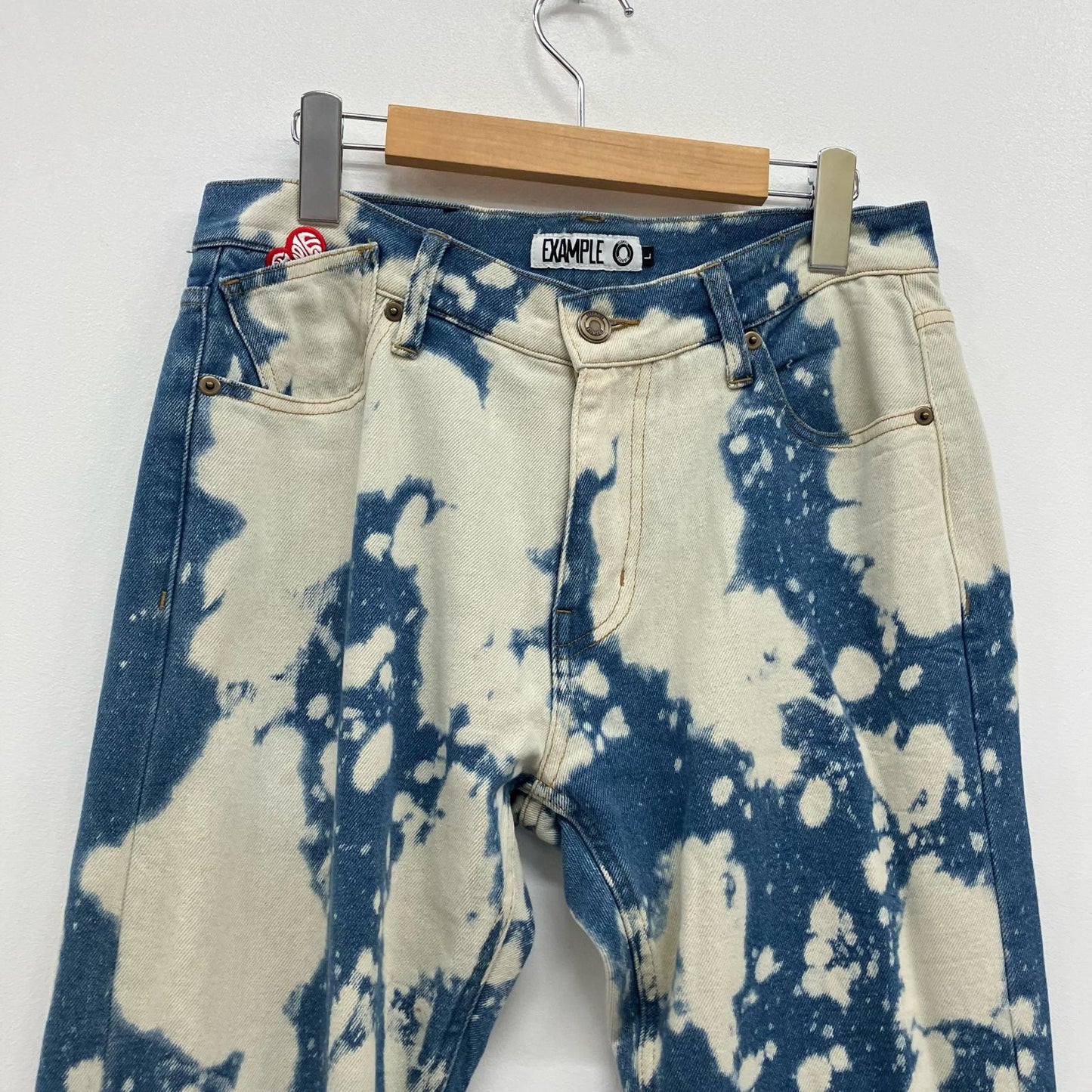 EXAMPLE | イグザンプル デニムパンツ インディゴ サイズ：L【イオン広店】