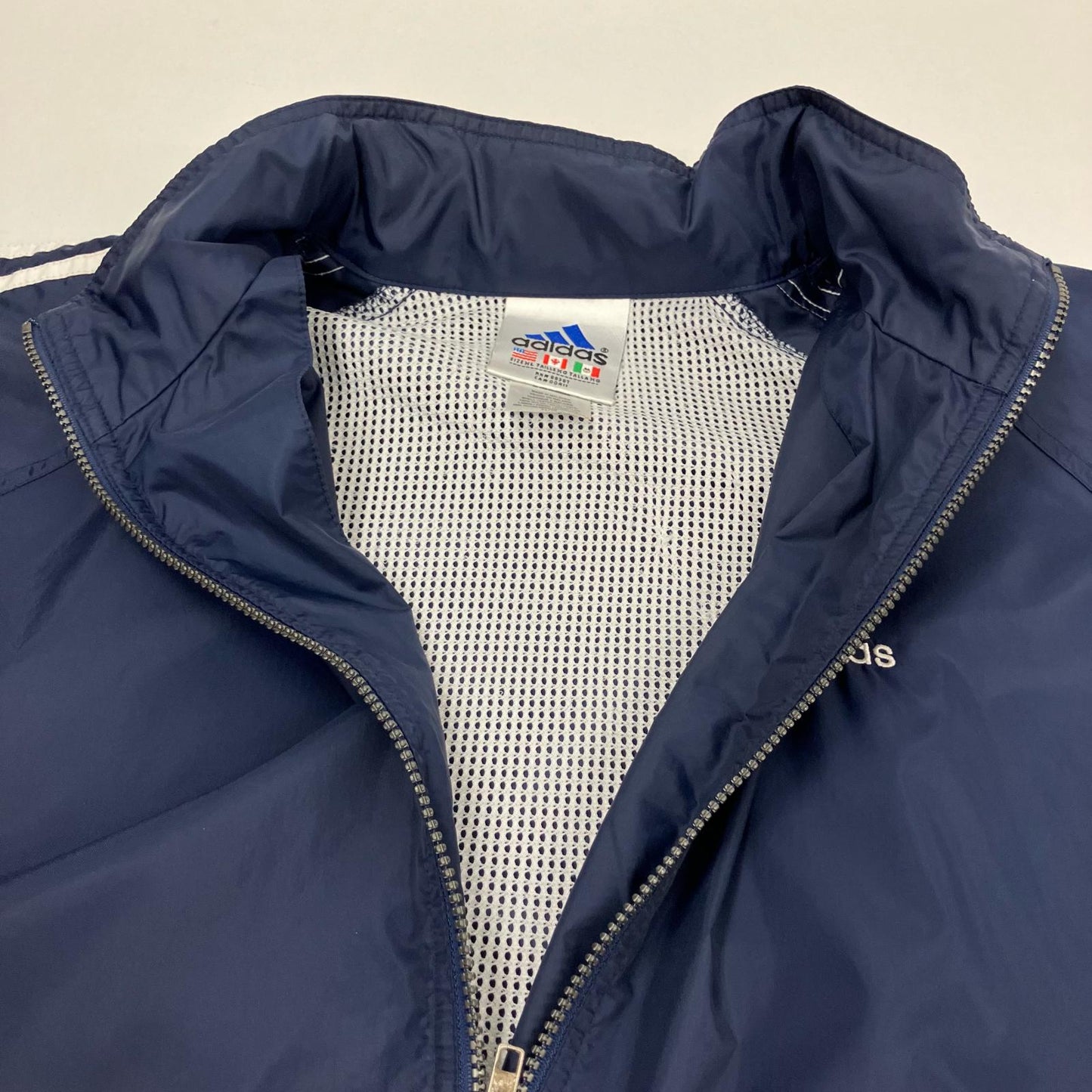 adidas | アディダス ナイロンジャケット ネイビー サイズ：XL【イオン広店】