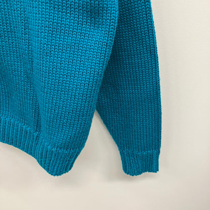 W)TAPS | ダブルタップス INGREDIENT / SWEATER / POLY ニット 242MADT-KNM05 ブルー サイズ：2【イオン広店】